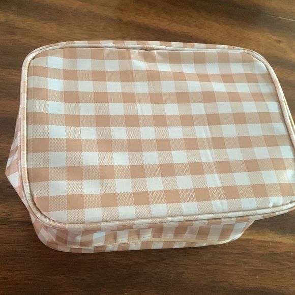 NIP waterproof travel make up bag silver zippers - Picture 6 of 13